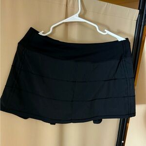 Lululemon Black Skort - Perfect Condition